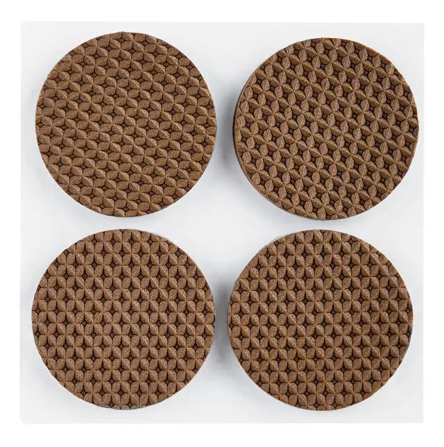Alt view image 2 of 7 - SP940 051141598079 Gripping Pads, 1.5', Brown, 8 Count