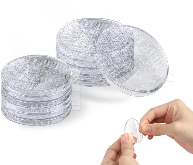Main image of Non Slip Furniture Pads, 12 PCS Clear Anti Skid Furniture Grippers