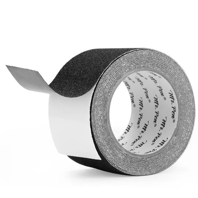 Alt view image 7 of 7 - Anti Slip Tape, 1 Inch x 20 Feet, Black, Non Skid Tape for Stairs