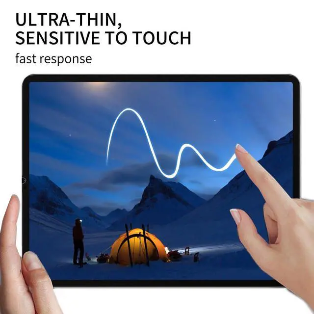 Alt view image 4 of 7 - screen protector, for iPad Mini A17 Pro (7th generation, 2024) and iPad Mini 6th generation (2021), 8.3-inch| tempered glass, anti-scratch, 2.5D edge, HD transparent (2 pack)