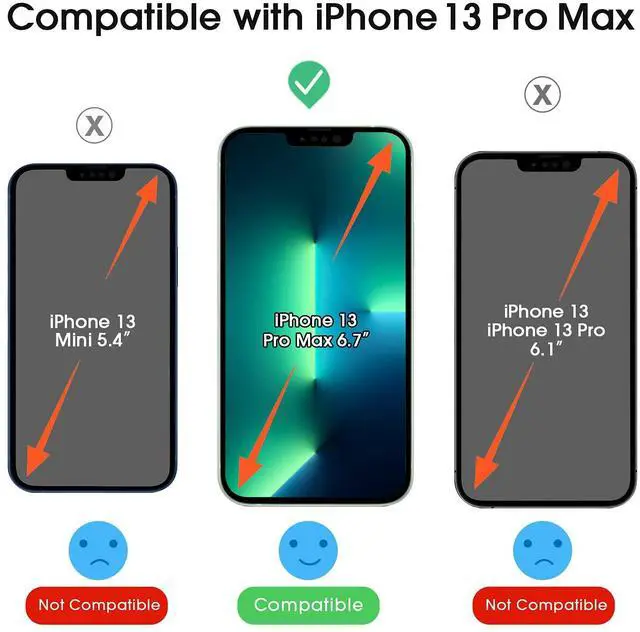 Alt view image 3 of 6 - OneTouch for iPhone 13 Pro Max 6.7'' Screen Protector Tempered Glass