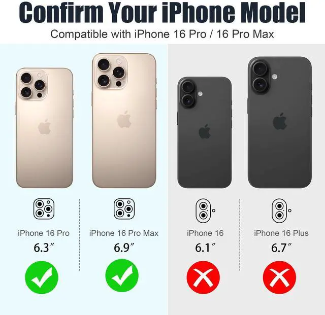 Alt view image 2 of 7 - 3+3 6 Pack for iPhone 16 Pro 6.3" / 16 Pro Max 6.9" Camera Lens Protector, Bling Diamond & Bling Glitter Metal Ring 9H Tempered HD Glass Camera Cover Film, Bling-Silver