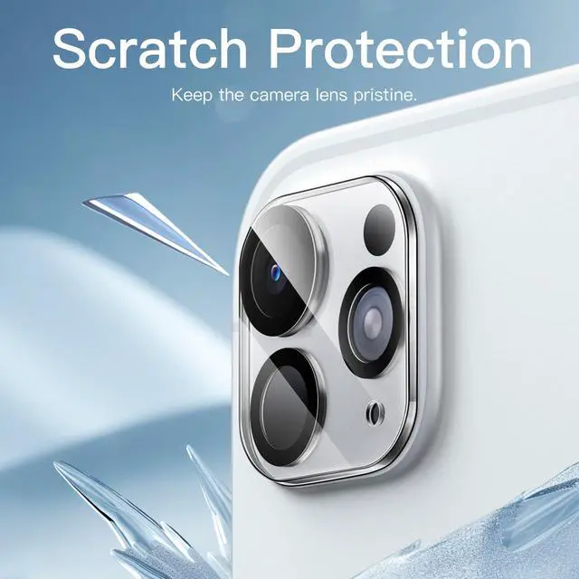 Alt view image 3 of 6 - Camera Lens Protector for iPad Pro 11-Inch M5/M4 and iPad Pro 13-Inch M5/M4, 9H Anti-Scratch HD Clear Tempered Glass, Full Coverage, Easy Installation, 3-Pack