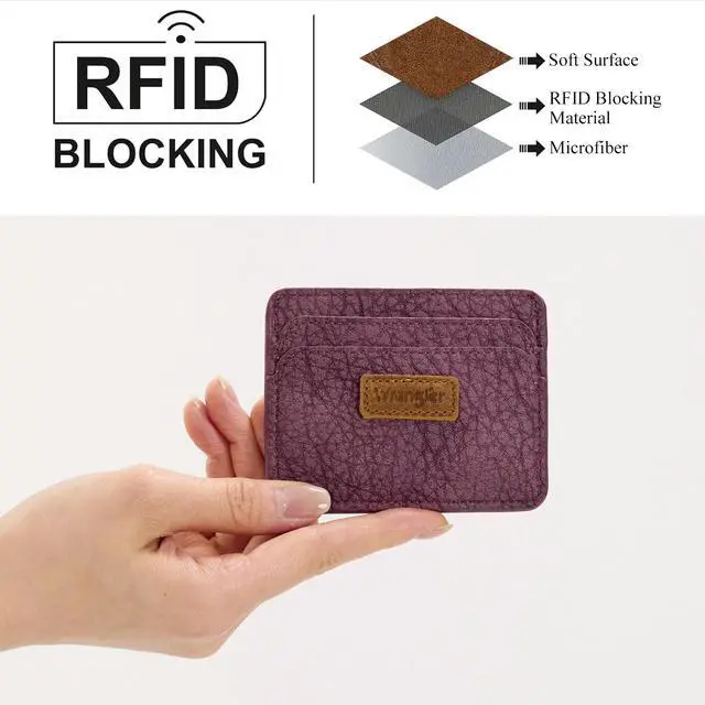 Alt view image 3 of 6 - Wrangler Credit Card Holder for Women Wallet Card Case Small Ladies Female Pocket Wallet
