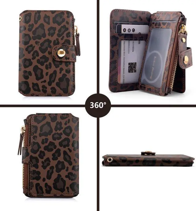 Alt view image 3 of 7 - RFID Blocking Slim Keychain Wallet for Women