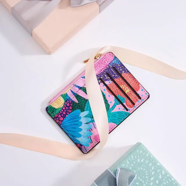 Alt view image 7 of 7 - Womens Credit Card Holder Wallet, Small Slim RFID Blocking Sleeve