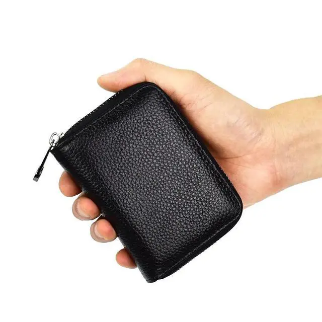 Alt view image 5 of 7 - Card Holder for Women Men RFID Small Wallets Credit Card Case Money Organizers,20 Slots,Black