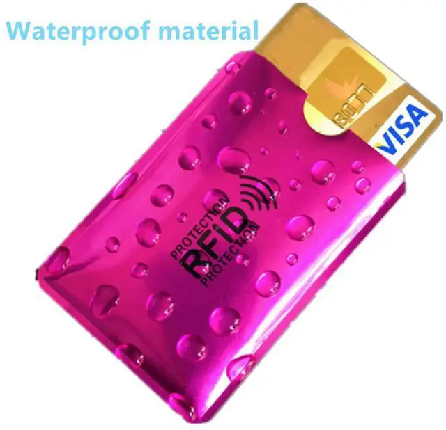 Alt view image 4 of 7 - 16 RFID Blocking Sleeves Set (12 Colorful Credit Card Protector RFID Blocking Sleeve & 4 RFID Passport Holder). Effectively Protect Your Credit, Debit, and ID Cards From Electronic Theft.