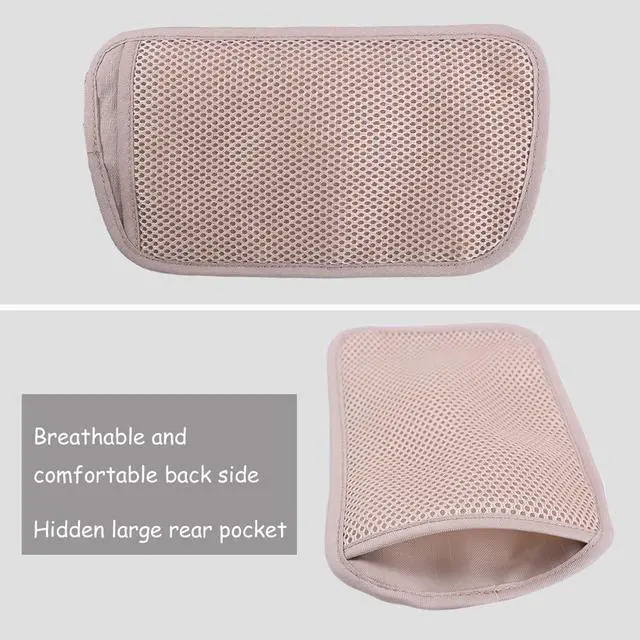 Alt view image 5 of 7 - Money Belt for Travel, Slim RFID Blocking Women and Men Hidden Travel Pouch Under Clothes, Passport Holder Protect Cash Credit Card with 10 RFID Sleeves