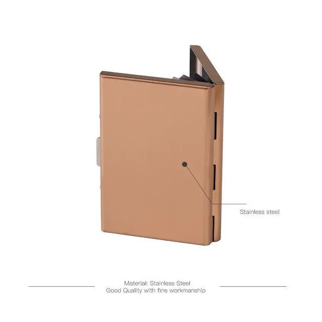 Alt view image 6 of 7 - RFID Credit Card Holder Metal Wallet Slim Credit Card Case Protector Business Card Holder for Men or Women