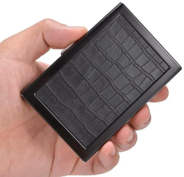 Alt view image 7 of 7 - Rfid Credit Card Holder Slim Metal Card Wallet Business Card holders Small Card Case for Men Women
