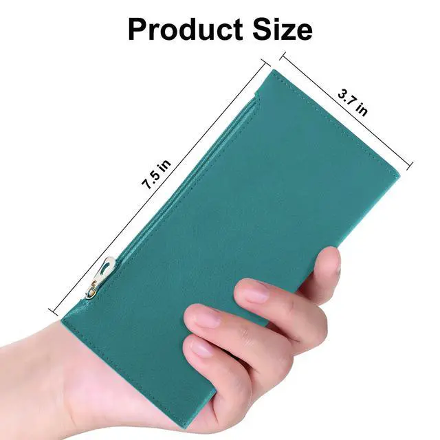 Alt view image 4 of 7 - Slim Wallet for Women, RFID Blocking Credit Card Holder