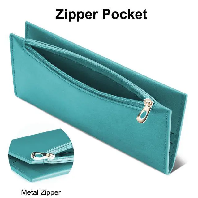 Alt view image 6 of 7 - Slim Wallet for Women, RFID Blocking Credit Card Holder
