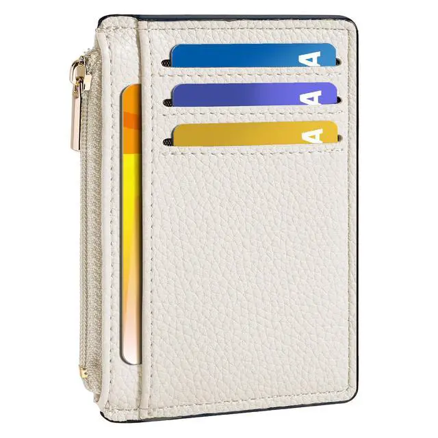 Main image of Womens Credit Card Holder Wallet, Small Slim RFID Blocking Sleeve