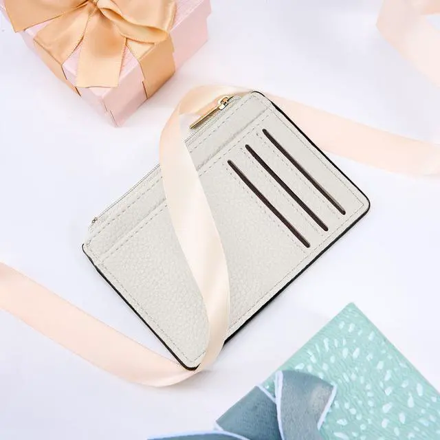 Alt view image 7 of 7 - Womens Credit Card Holder Wallet, Small Slim RFID Blocking Sleeve