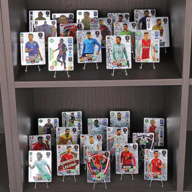 Alt view image 5 of 7 - 30 Pack Arcylic Card Display Stands, Mini Clear Easel Stand Holder for Sports Graded Challenge Coin Trading Baseball Psa Football Card