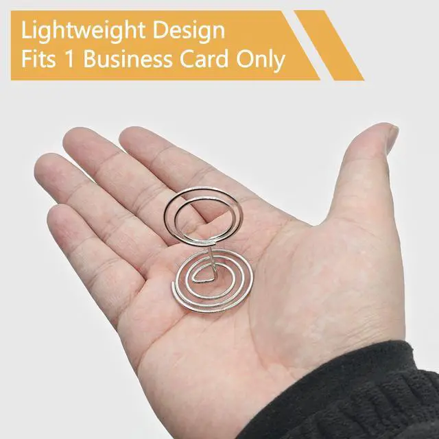Alt view image 4 of 7 - 30PCS Table Number Holders Place Card Holder - Photo Holders for Tables, Cards Stand Name Menu Clips, Table Sign Holders for Wedding Anniversary Birthday Party, Silver