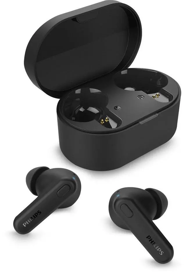 Main image of TAT1108 Wireless Earbuds,True Wireless Headphones,Powerful Bass with 6 mm Driver,Clear Call with AI Mic,15-Hour Battery Life,Bluetooth v5.3,IPX4 Rating,Ergonomic Design for Comfort,Black