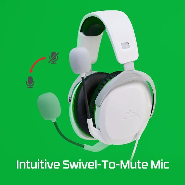 Alt view image 6 of 7 - CloudX Stinger 2 Gaming Headset for Xbox Licensed, Signature Comfort, Adjustable Headband, Wired, White