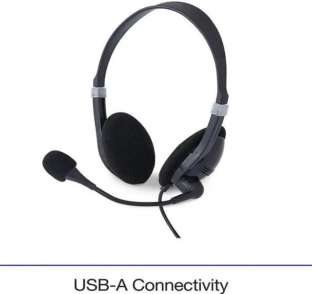 Alt view image 6 of 7 - Stereo USB Headset with Microphone and in-Line Remote