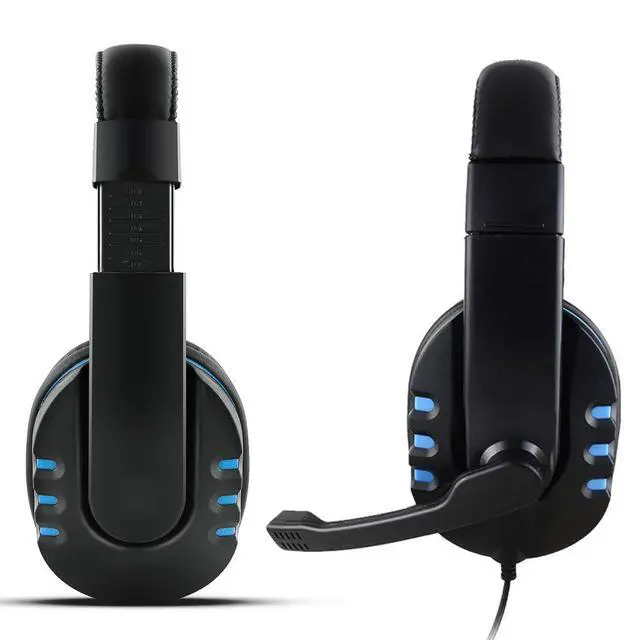 Alt view image 2 of 7 - 3.5mm Gaming Headset, Over Ear Noise Isolating Headphone with Mic and Volume Control,Compatible with Laptop, PC, PS4, Xbox One Controller, Bonus with Extra 3.5mm Adapter