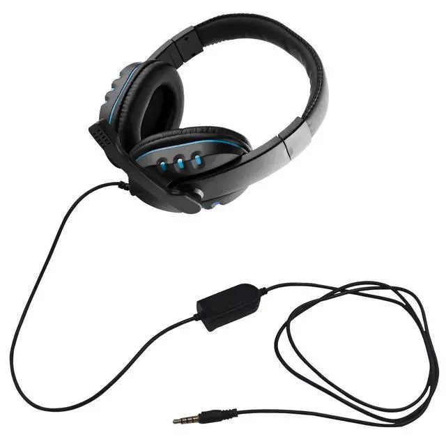 Alt view image 3 of 7 - 3.5mm Gaming Headset, Over Ear Noise Isolating Headphone with Mic and Volume Control,Compatible with Laptop, PC, PS4, Xbox One Controller, Bonus with Extra 3.5mm Adapter