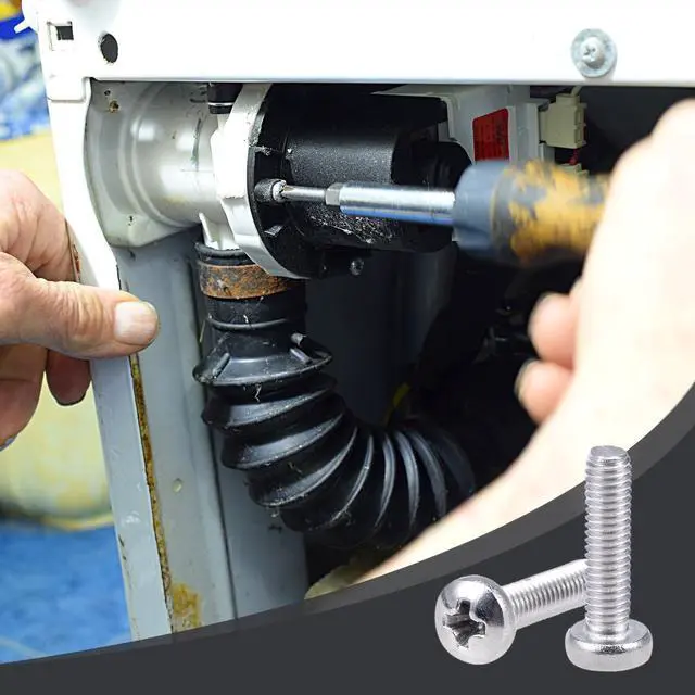 Alt view image 4 of 5 - M2x6mm Machine Screws Pan Phillips Cross Head Screw 304 Stainless Steel Fasteners Bolts 100Pcs