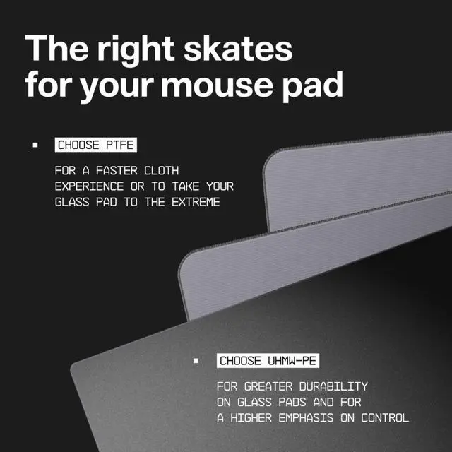 Alt view image 7 of 7 - PTFE Dot Mouse Skates | Premium Universal Skates for Gaming Mice | Ultra-Smooth Glide on Cloth & Glass Pads | Customize Speed & Control | Fast, Easy to Apply | Black 7mm x 7mm
