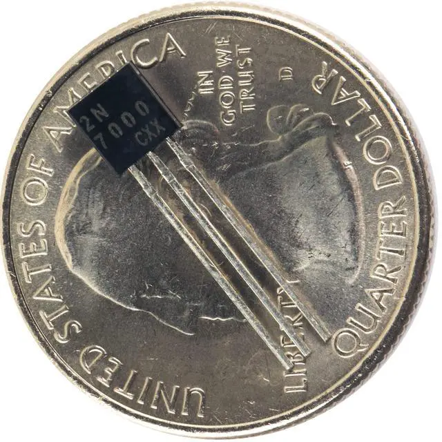 Alt view image 6 of 7 - 2N7000 Sic Mosfet MOS N-Channel Transistor n-FET 200ma TO-92 (10pcs)