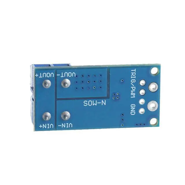Alt view image 6 of 7 - 5PCS DC 5V-36V 15A(Max 30A) 400W Dual High-Power MOSFET Trigger Switch Drive Module 0-20KHz PWM Adjustment Electronic Switch Control Board Motor Speed Control Lamp Brightness Control