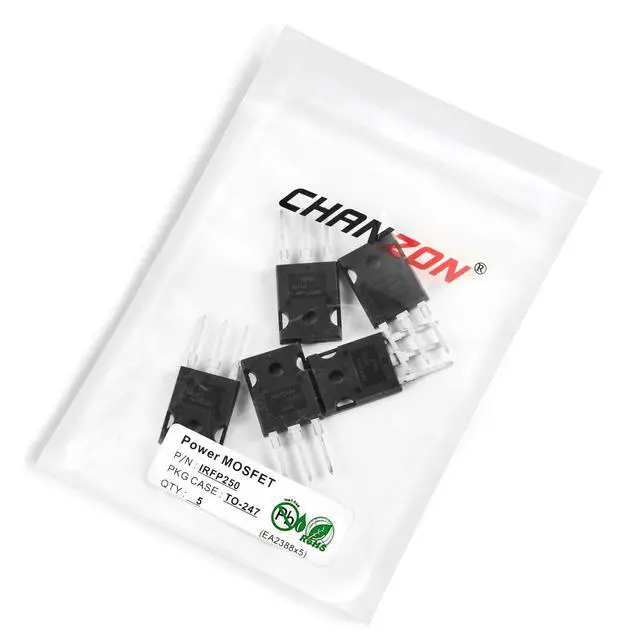 Alt view image 3 of 6 - IRFP250 TO-247 NMOS MOS N-Channel Power MOSFET Transistor, High Power Dissipation (Pack of 5pcs)