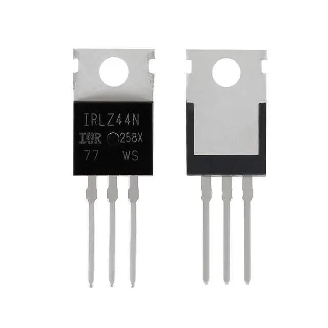 Alt view image 2 of 6 - 12Pcs IRLZ44N IRLZ44 MOSFET Transistors 47A 55V IRLZ44NPBF Threshold Voltage Logic Level Mosfet 47 Amp 55 Volt N-Channel MOS Field Effect Transistor