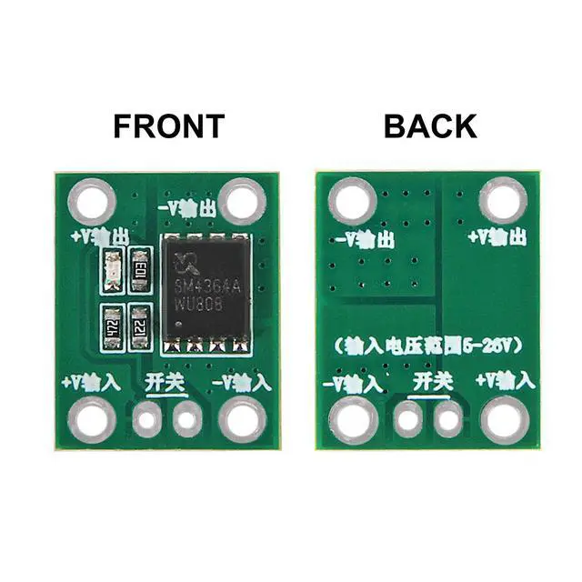 Alt view image 3 of 7 - 5PCS 50A 5-26V High Power MOS Trigger Switch Driver Module Field Effect Tube PWM Regulation Electronic Switch Control