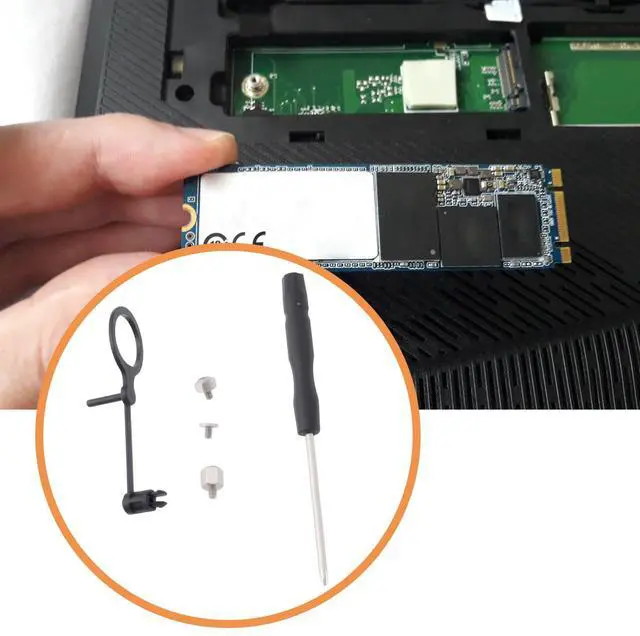 Alt view image 3 of 7 - 2 Sets SSD Spacer Screw Set Compatible with ASUS 13020 M.2 SSD