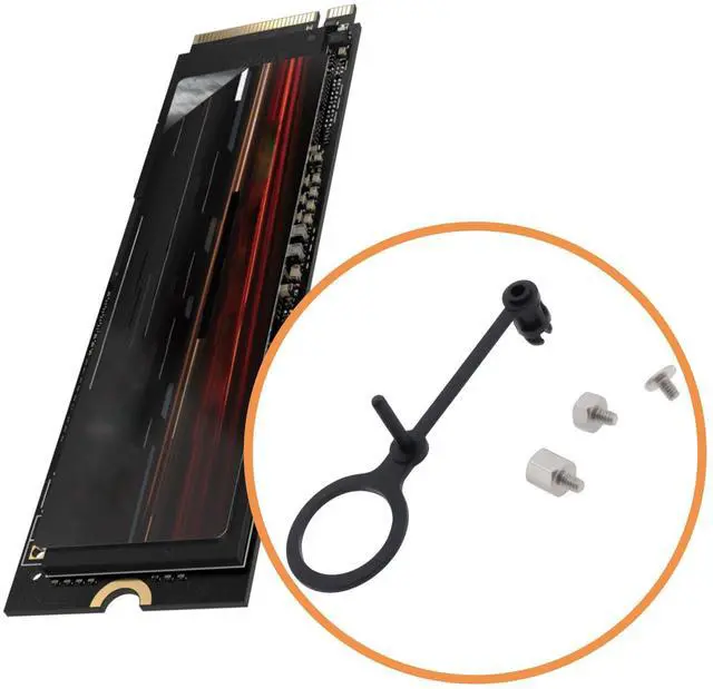 Alt view image 4 of 7 - 2 Sets SSD Spacer Screw Set Compatible with ASUS 13020 M.2 SSD