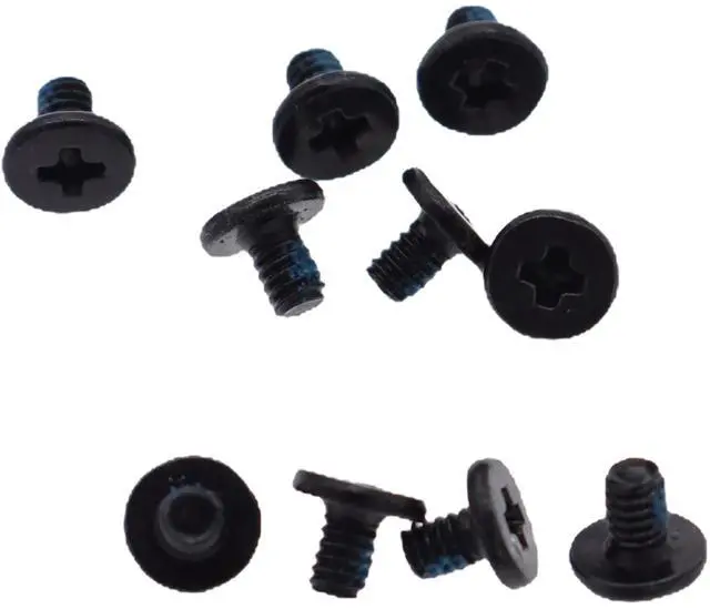 Alt view image 4 of 5 - Deal4GO 10pcs M2x3 mm Phillips Screw Nickel Replacement for Laptop PC M.2 SSD Heatsink Cooling Fan Switch mSATA (Black)
