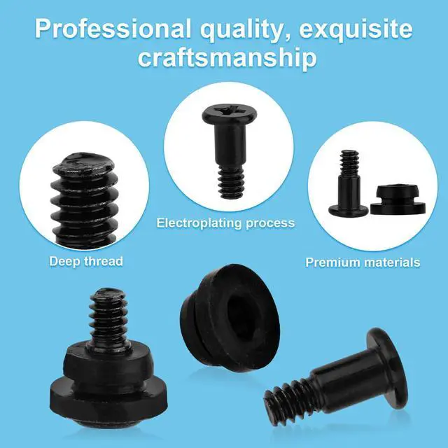Alt view image 4 of 7 - Hard Disk Drive Mounting Screws Kit, 20pcs 6#-32 PC Hard Drive Screws & 20pcs Shock Absorption Rubber Washers for 3.5 Inch HDD SSD Computer Repair Parts and Accessories