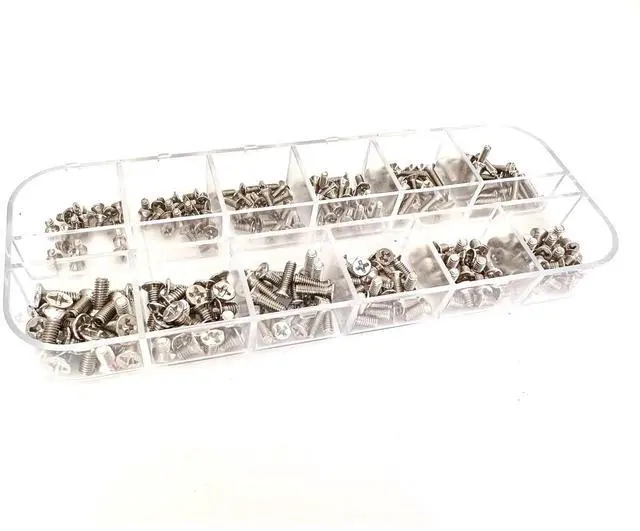 Alt view image 6 of 6 - 240pcs 12 Sizes Laptop Screws Kit, Notebook Computer Replacement Screws Assortment Kit,M2 M2.5 M3, for Lenovo Toshiba Gateway Samsung HP IBM Dell Sony Acer Asus SSD Hard Disk SATA SSD M.2