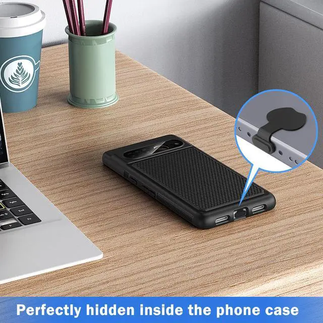 Alt view image 4 of 7 - USB C Dust Plug 10 Pack USB Type C Anti Dust Cover USB C Dust Caps Port Anti-Lost Charging Port Protectors for Tablets iPhone 17/16/15 Plus Pro Max Samsung (TypeC dust Cover/Black)