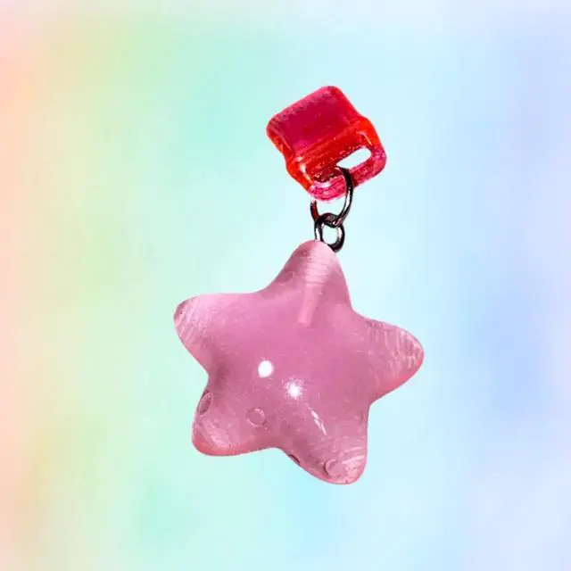 Alt view image 4 of 7 - Kindle Dust Plug Charm,7 Pack Cute Bookish Cat Bear Star Glow in the Dark Charms Compatible with Kindle Paperwhite 2021 Released,Type C/USB C Dust Plug Port Cover Accessories for IPhone Gift (Star)