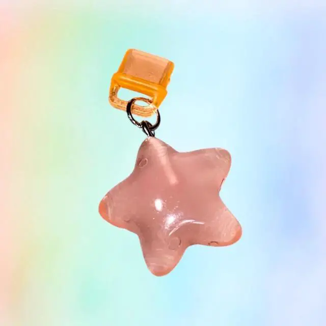 Alt view image 5 of 7 - Kindle Dust Plug Charm,7 Pack Cute Bookish Cat Bear Star Glow in the Dark Charms Compatible with Kindle Paperwhite 2021 Released,Type C/USB C Dust Plug Port Cover Accessories for IPhone Gift (Star)