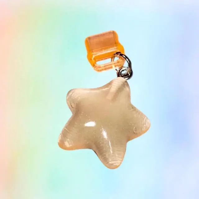 Alt view image 6 of 7 - Kindle Dust Plug Charm,7 Pack Cute Bookish Cat Bear Star Glow in the Dark Charms Compatible with Kindle Paperwhite 2021 Released,Type C/USB C Dust Plug Port Cover Accessories for IPhone Gift (Star)