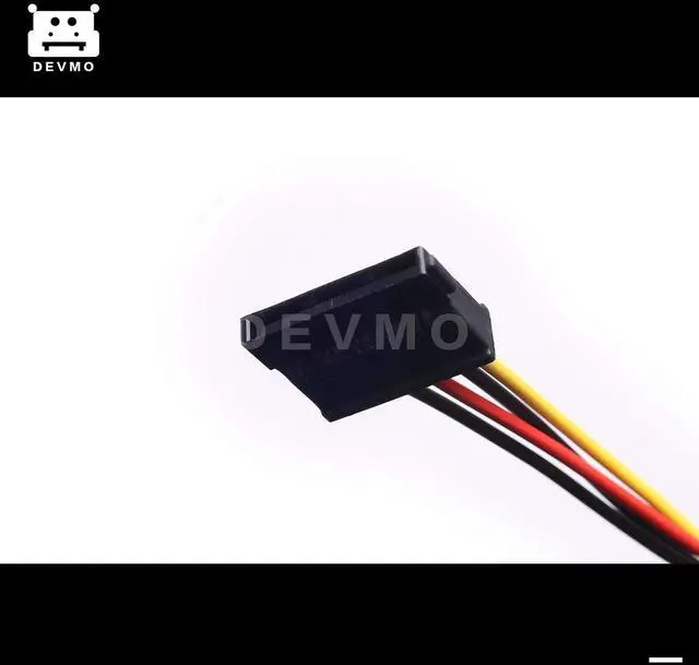 Alt view image 3 of 4 - 6X New IDE/Molex 4-Pin Male to Serial ATA SATA 15-Pin Female Power Adapter Cable