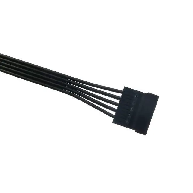 Alt view image 4 of 7 - SATA Power Extension Cable 2PCS 11.8Inch Black 15Pin SATA Male to Female Extender Cable Adapter for HDD, SSD, Optical Drives, DVD Burners, PCI Cards and Hard Drive Disk