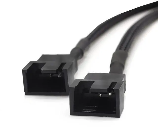 Alt view image 4 of 6 - 2 Pack SATA to 2 x 2-Pin PC Case Fan Power Adapter Cable Support 3 Pin / 4 Pin, Dual 2Pin to 15 Pin SATA Computer Cooler Cooling Fan Splitter Y Power Cable Works with 3-Pin or 4-Pin