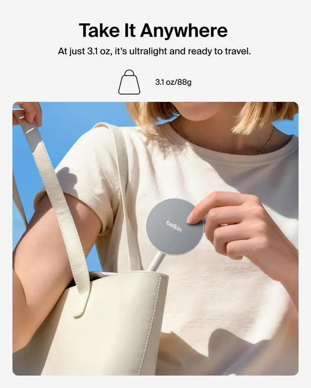 Alt view image 7 of 7 - Stage Magnetic Tripod Phone Mount - Lightweight MagSafe & Qi2 Compatible 360° Rotating Smartphone Holder for iPhone 17 & 16, Android, TikTok, YouTube, Streaming, Influencers, Vlogging, Content