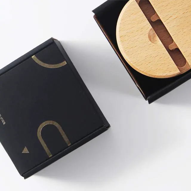 Alt view image 7 of 7 - Wooden Phone Dock - Sound Amplifier & Holder, Compatible with Smartphone, Mini Pad - Beech