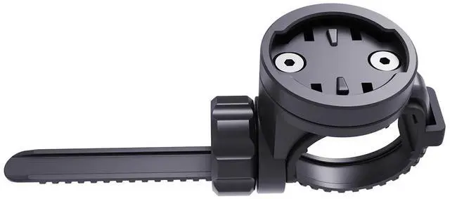 Main image of Universal Out Front Bike Mount for Garmin Edge - Tool-Free Adjustable GPS Holder Fits Round/Flat Handlebars, MTB, Road & Folding Bikes | Compatible with iGPSPORT/XOSS/CooSpo/Magene (S12)