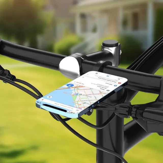 Alt view image 3 of 7 - Phone Mount Adhesive Pad - 2Pcs Universal Phone Mount Adapter for Bryton Bike Computer Mount, Anti-Skid Bicycle Phone Stick