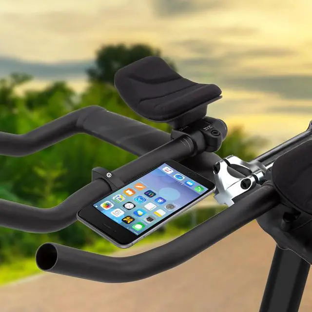Alt view image 4 of 7 - Phone Mount Adhesive Pad - 2Pcs Universal Phone Mount Adapter for Bryton Bike Computer Mount, Anti-Skid Bicycle Phone Stick